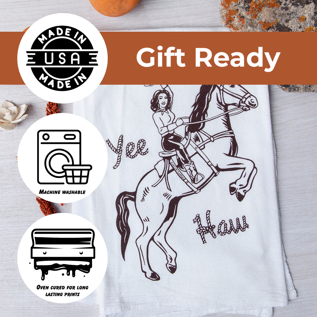Dog Tea Towel | Screen Printed | Made in USA